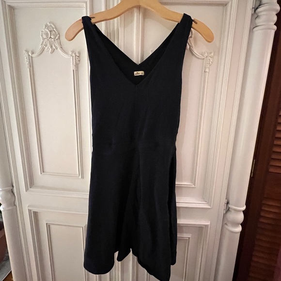 3/25$💓 Hollister Navy A-Line Summer Dress - Picture 1 of 5